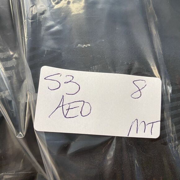 American Eagle AE Active 360 Extreme Flex Shirt Mens Medium Tall Black USA Flag - Picture 10 of 10